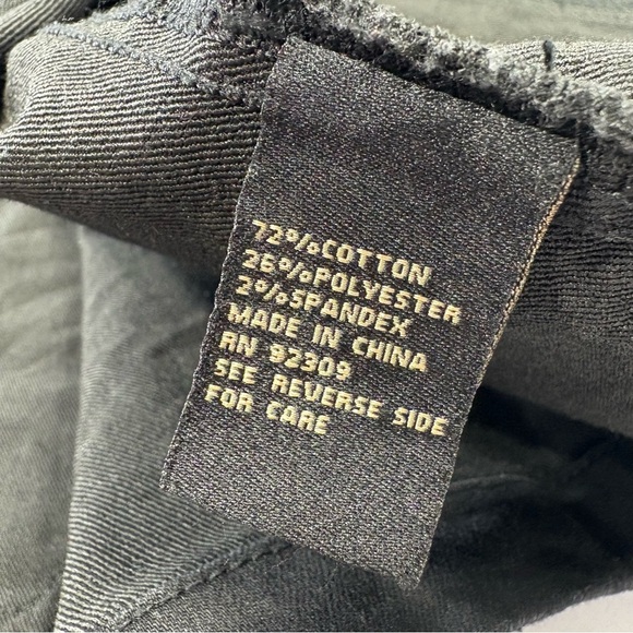 DG2 Diane Gilman Black Denim Jacket Size XL Trucker Style Stretch Pockets - Picture 6 of 9